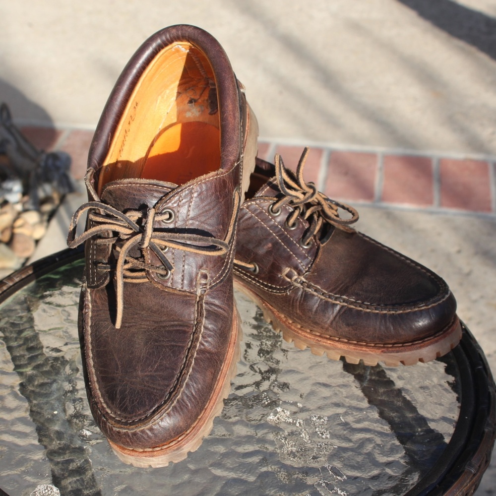 Timberland 3-Eye Lug Shoes.